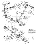 Page B Diagram and Parts List for  Weed Eater Edger